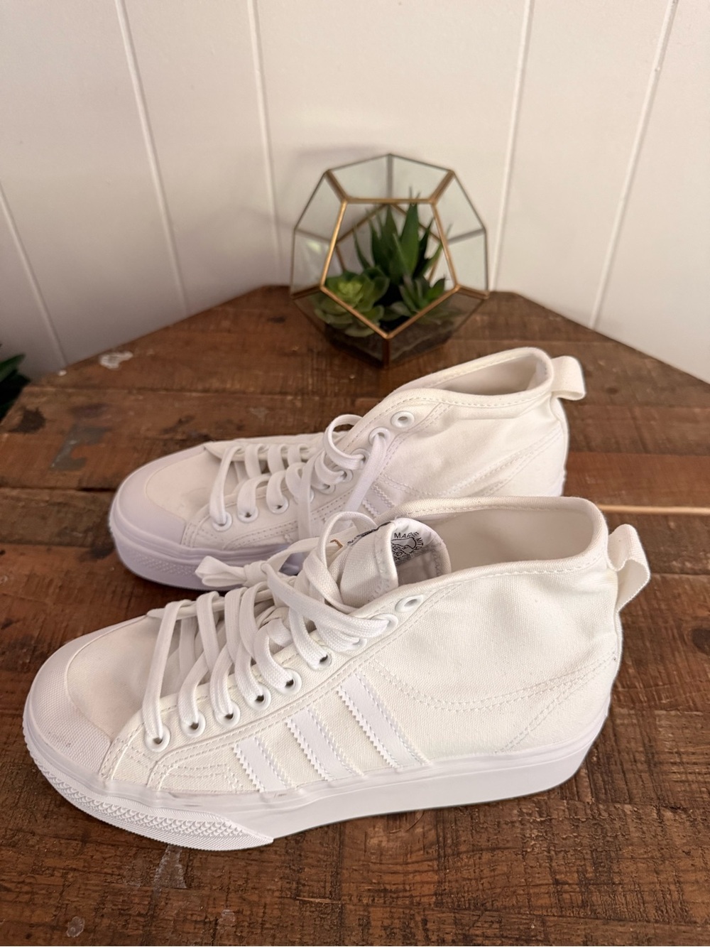 Adidas Originals Womens Nizza Platform Mid